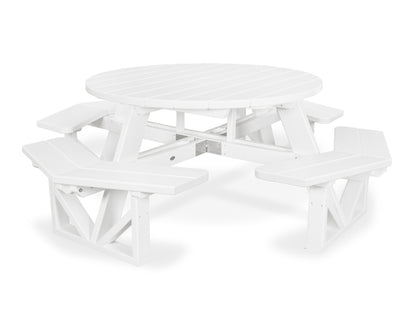 POLYWOOD Recycled Plastic Octagon Picnic Table 53"