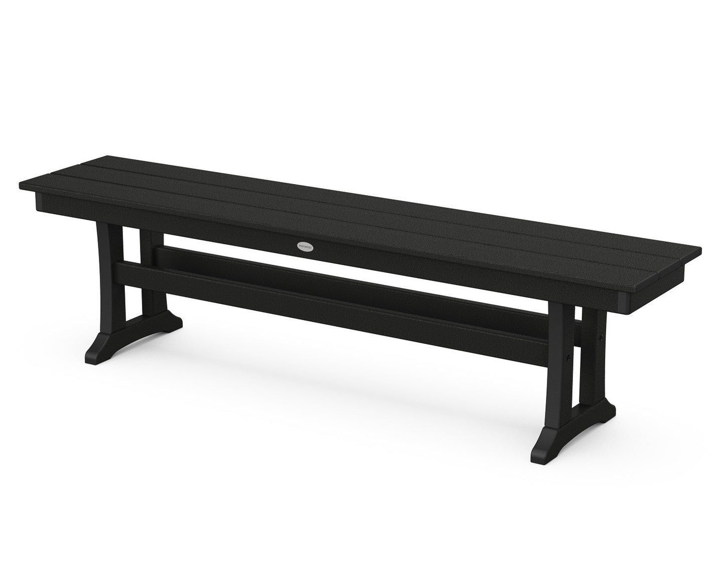 POLYWOOD Farmhouse Trestle 65" Bench