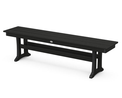 POLYWOOD Farmhouse Trestle 65" Bench