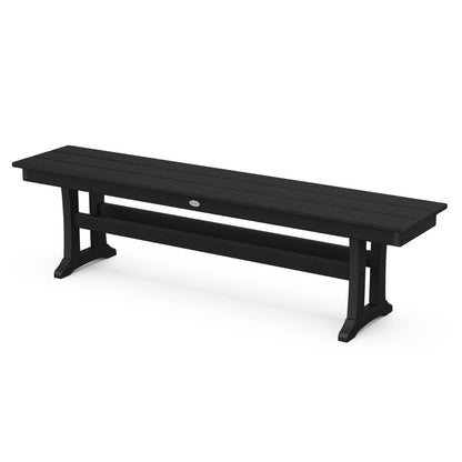 POLYWOOD Farmhouse Trestle 65" Bench