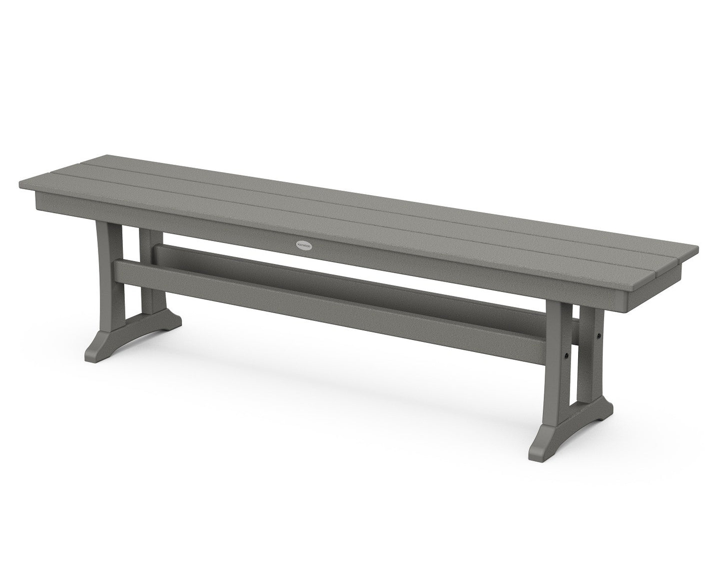 POLYWOOD Farmhouse Trestle 65" Bench