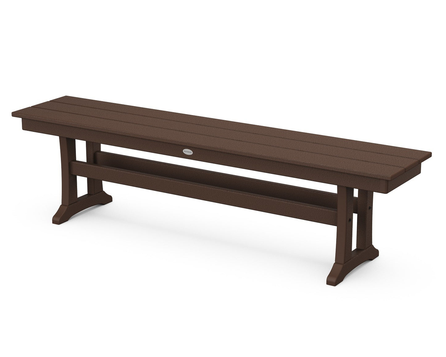 POLYWOOD Farmhouse Trestle 65" Bench