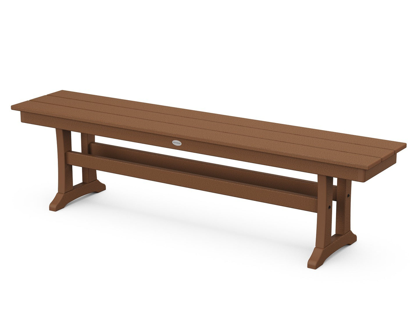 POLYWOOD Farmhouse Trestle 65" Bench
