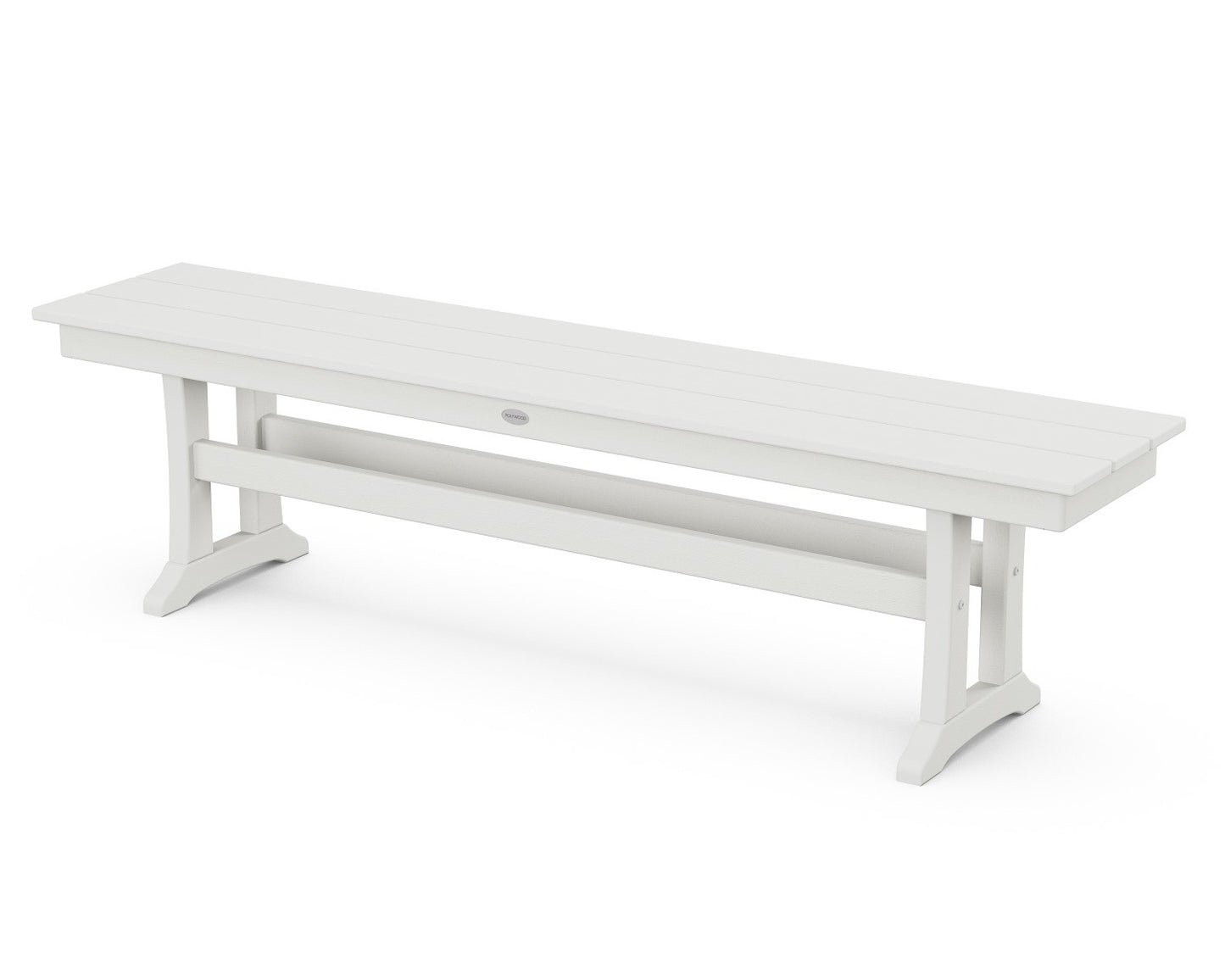 POLYWOOD Farmhouse Trestle 65" Bench