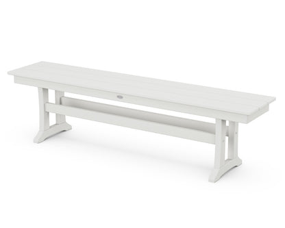 POLYWOOD Farmhouse Trestle 65" Bench