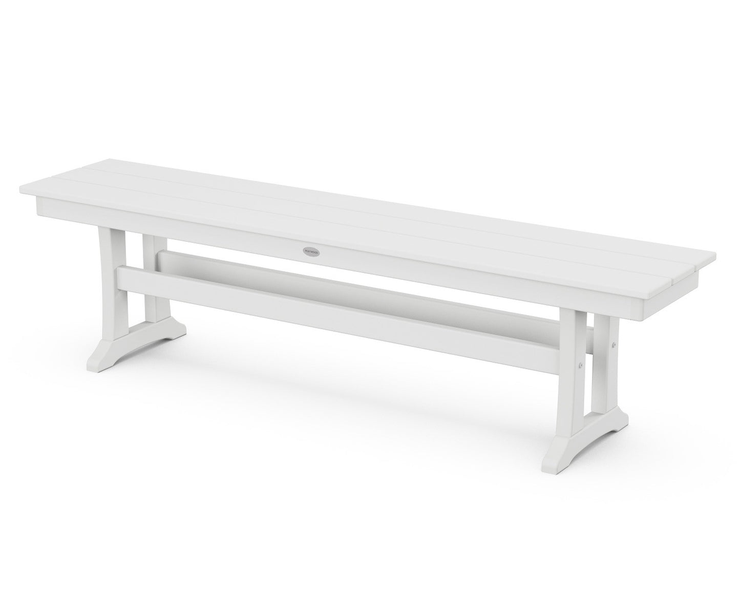 POLYWOOD Farmhouse Trestle 65" Bench
