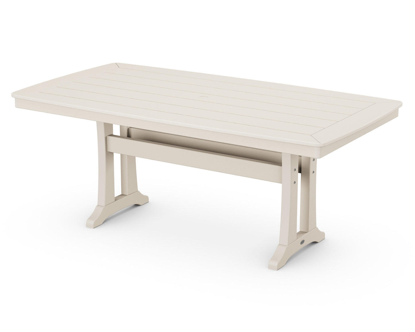 POLYWOOD Nautical Trestle 38" x 73" Dining Table