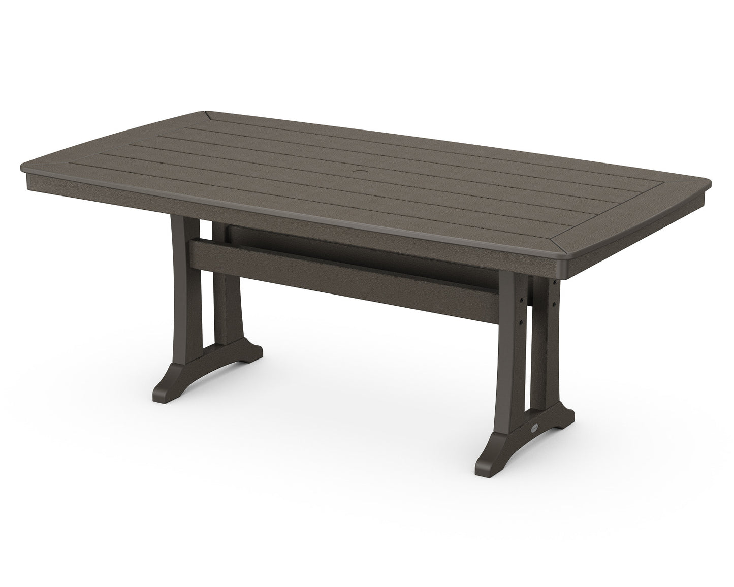 POLYWOOD Nautical Trestle 38" x 73" Dining Table