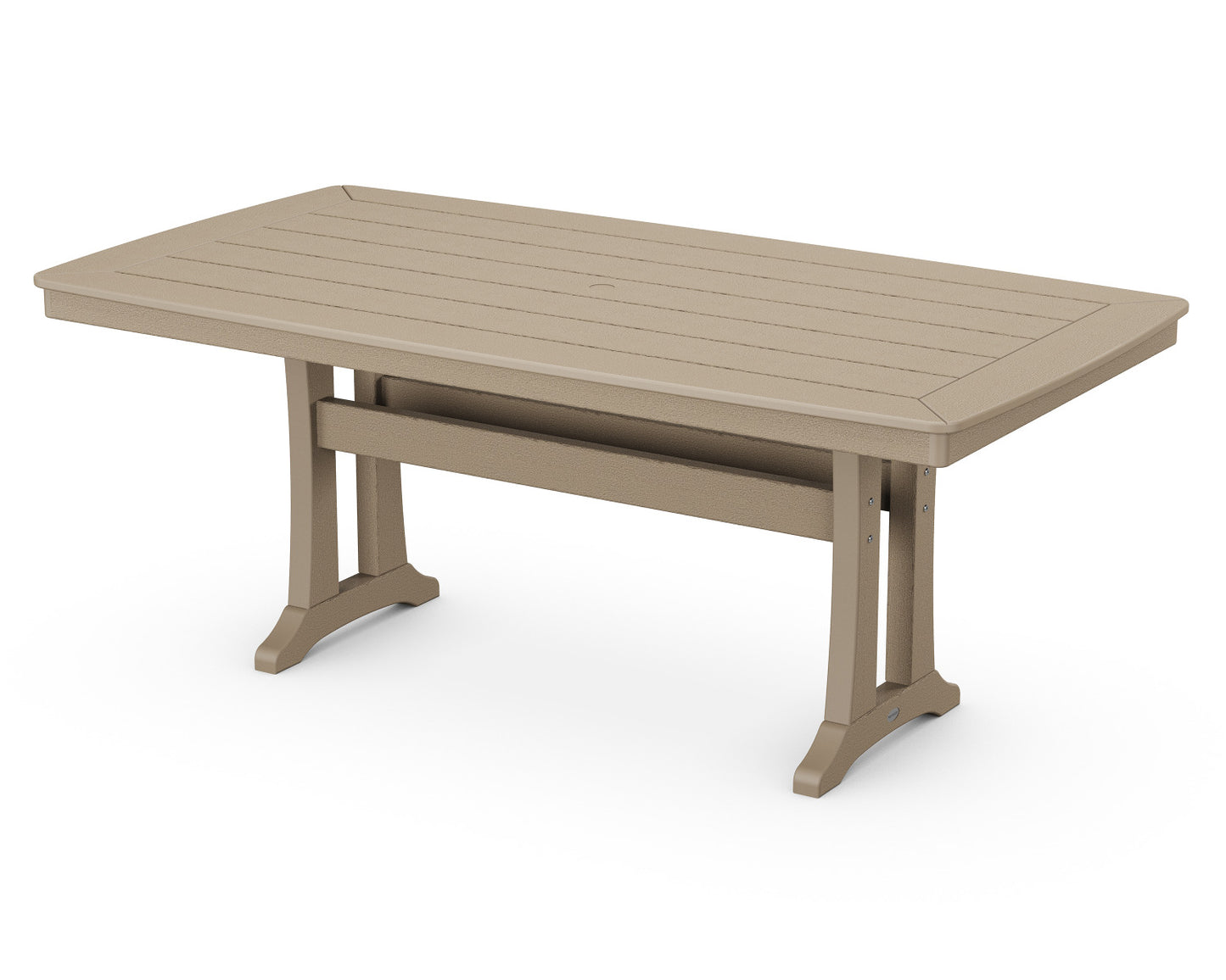 POLYWOOD Nautical Trestle 38" x 73" Dining Table