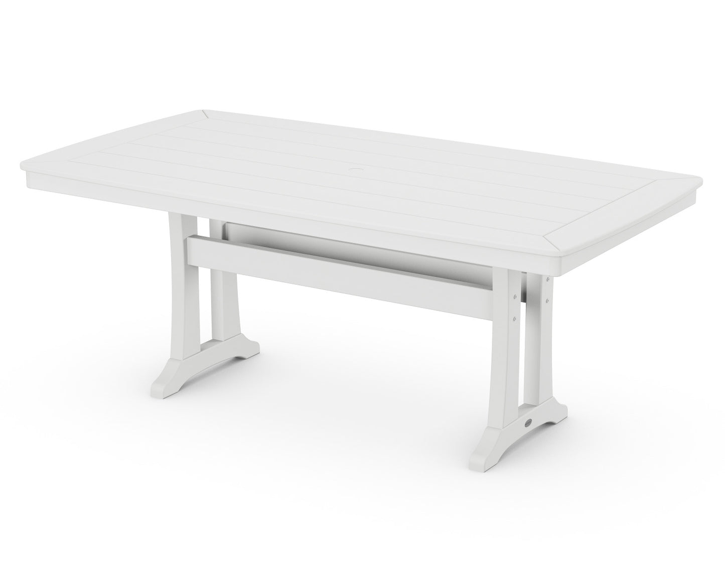 POLYWOOD Nautical Trestle 38" x 73" Dining Table
