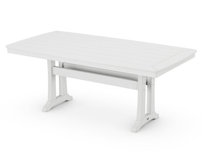 POLYWOOD Nautical Trestle 38" x 73" Dining Table