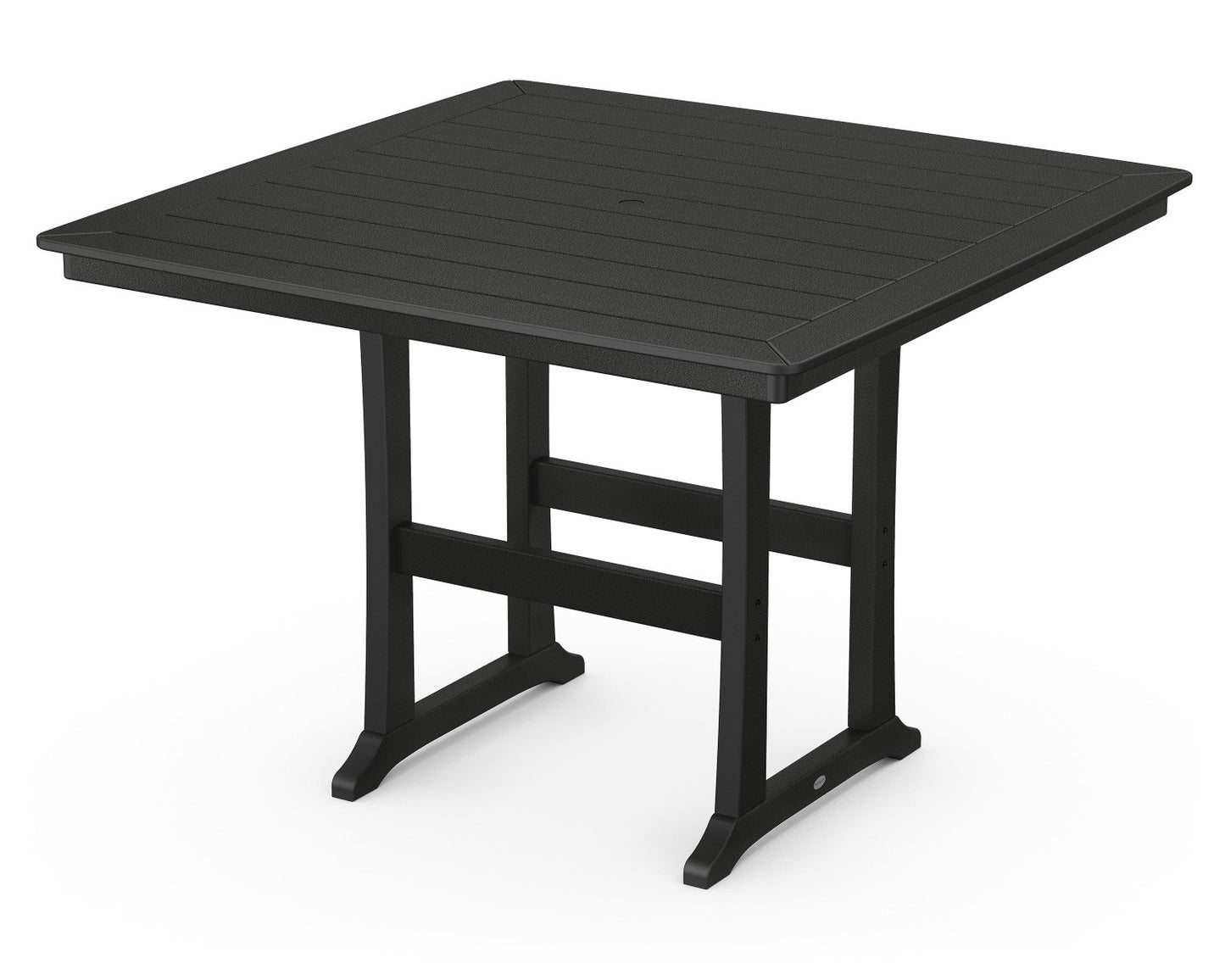 POLYWOOD Nautical Trestle 59" Bar Table