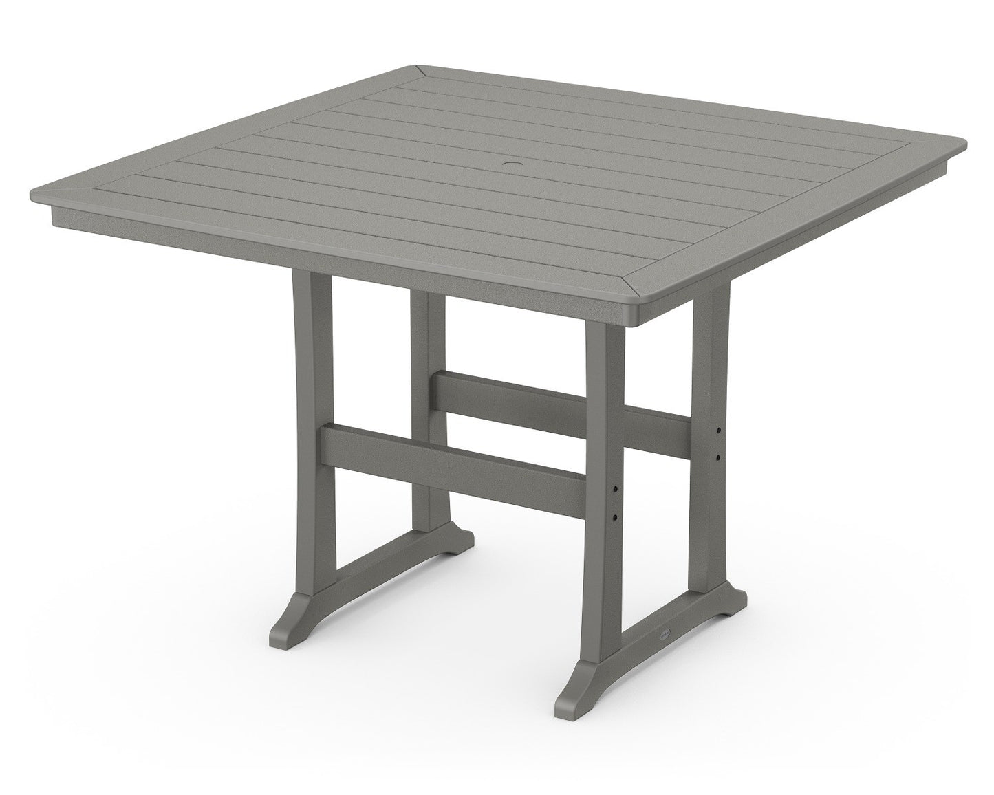 POLYWOOD Nautical Trestle 59" Bar Table
