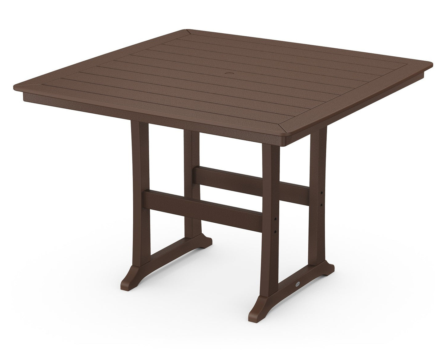 POLYWOOD Nautical Trestle 59" Bar Table
