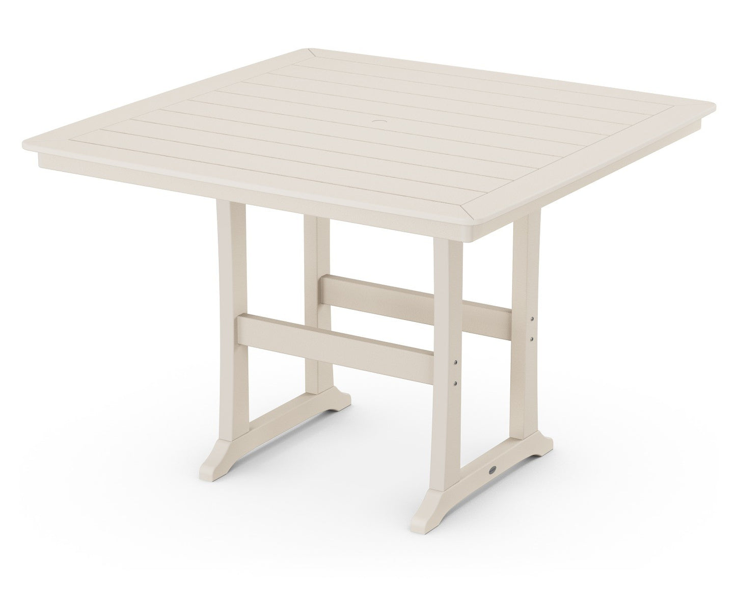POLYWOOD Nautical Trestle 59" Bar Table