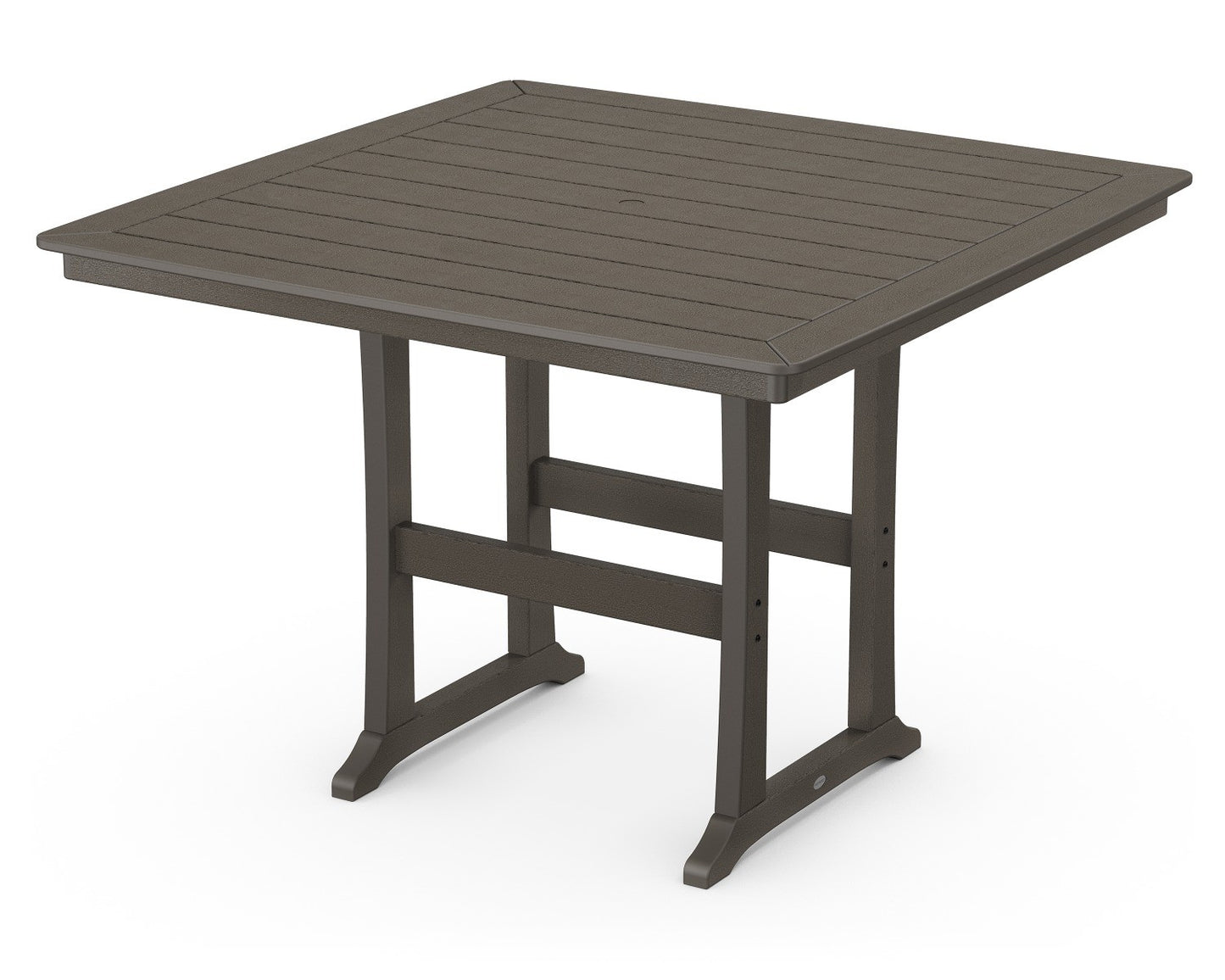 POLYWOOD Nautical Trestle 59" Bar Table