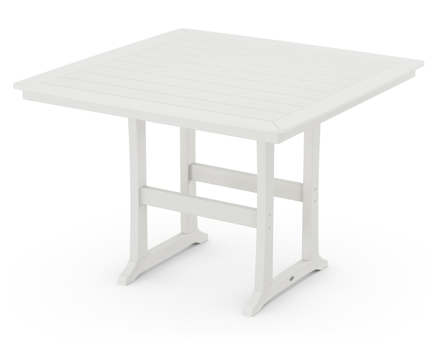 POLYWOOD Nautical Trestle 59" Bar Table