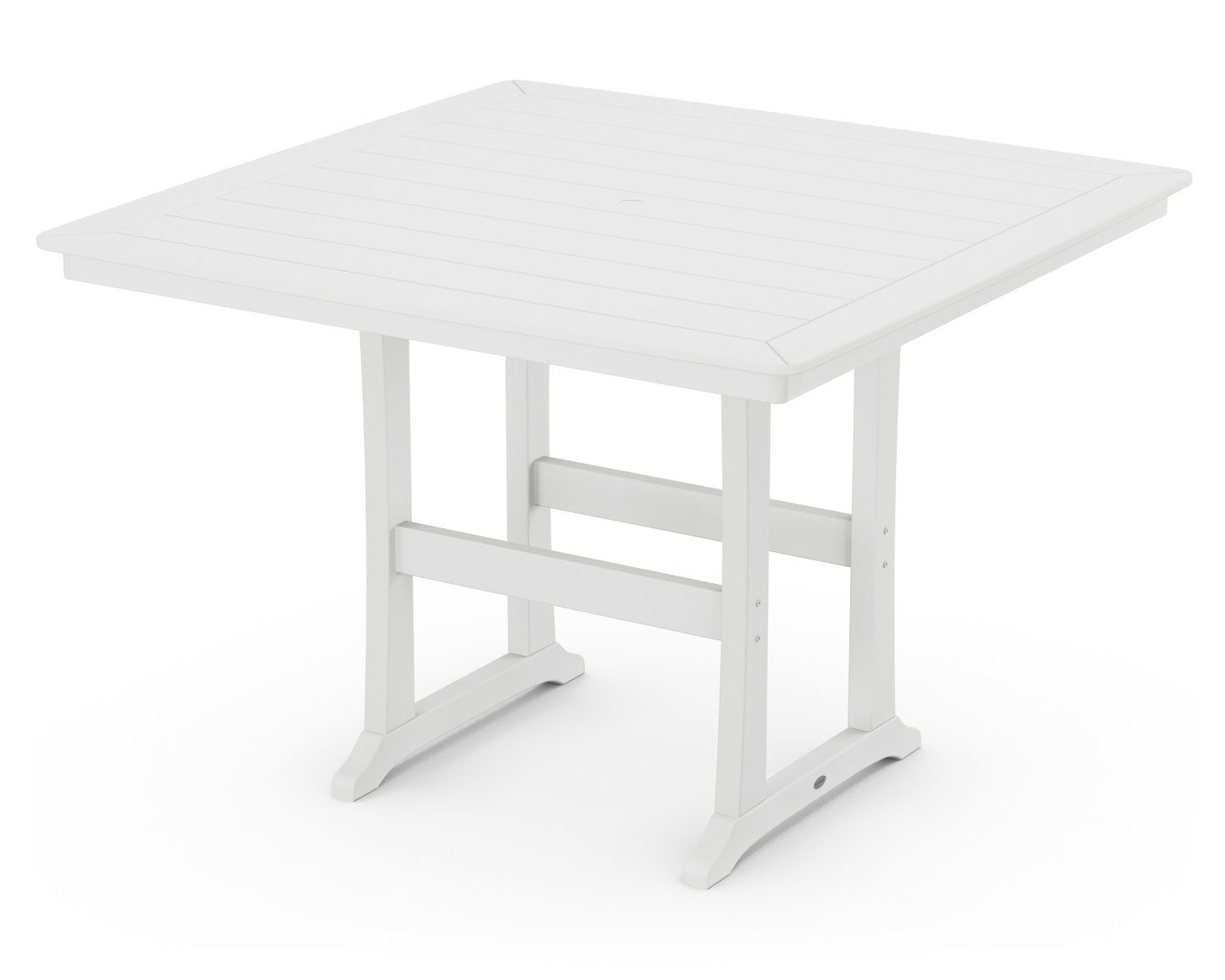 POLYWOOD Nautical Trestle 59" Bar Table