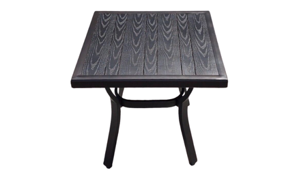 22" square side table