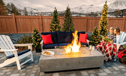 Tavola slim Fire pit 