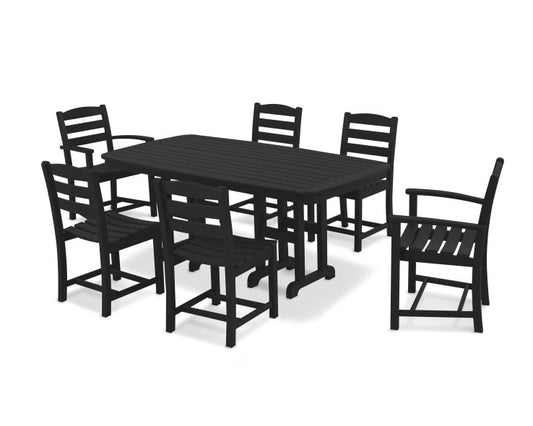 Polywood La Casa Cafe 7-Piece Dining Set