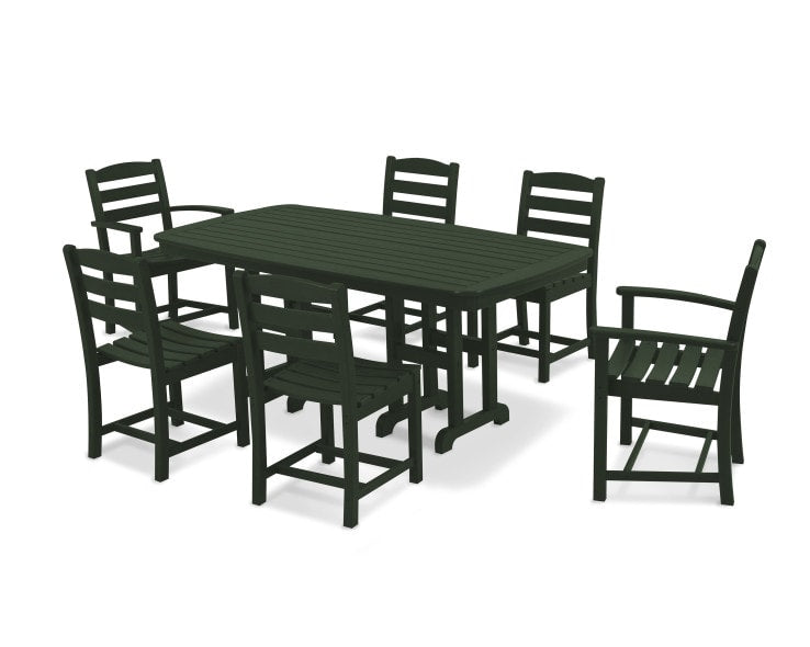 POLYWOOD La Casa Cafe 7-Piece Dining Set