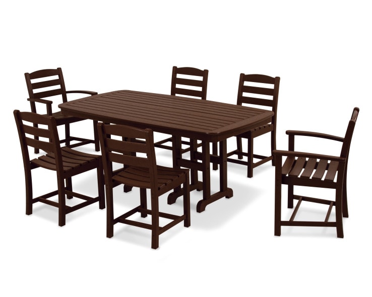 POLYWOOD La Casa Cafe 7-Piece Dining Set