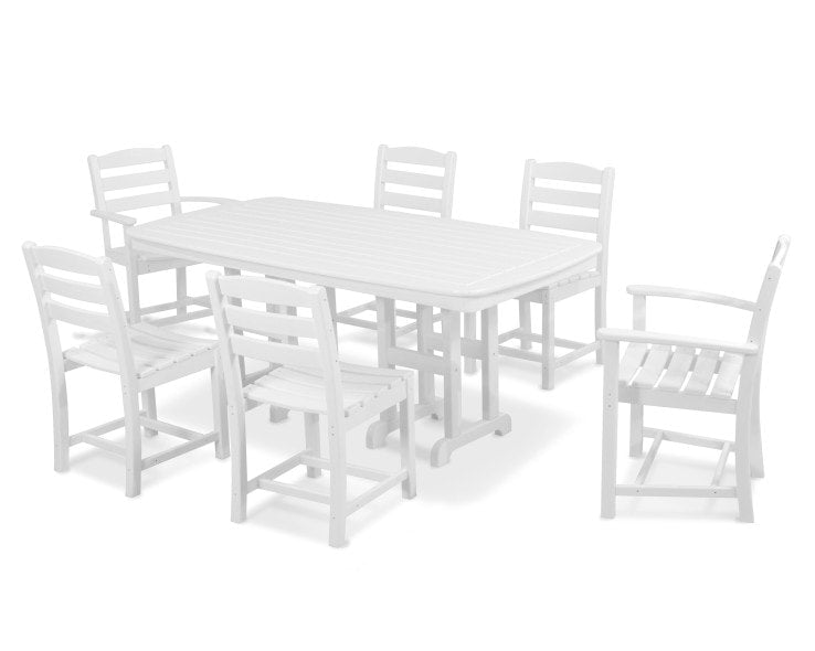 POLYWOOD La Casa Cafe 7-Piece Dining Set