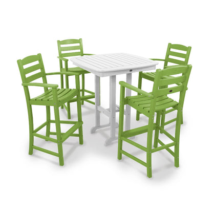 POLYWOOD La Casa Cafe 5-Piece Bar Set