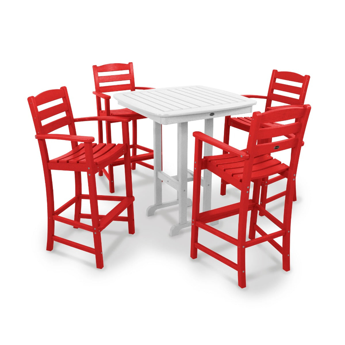 POLYWOOD La Casa Cafe 5-Piece Bar Set