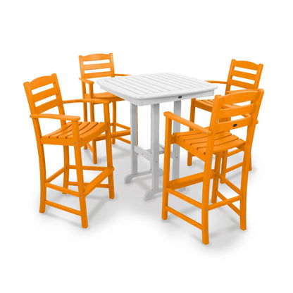 POLYWOOD La Casa Cafe 5-Piece Bar Set