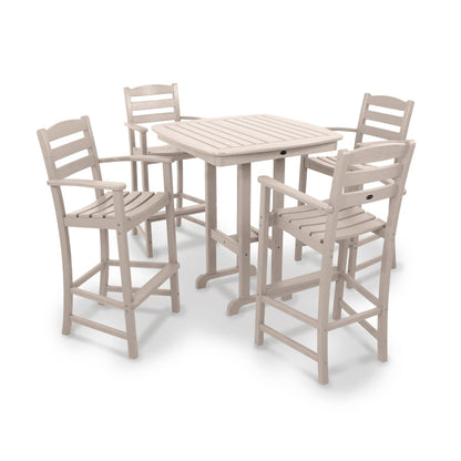 POLYWOOD La Casa Cafe 5-Piece Bar Set