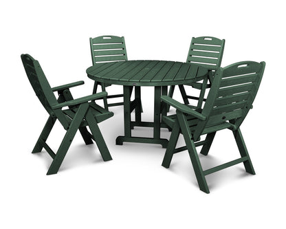 POLYWOOD Nautical 3-Piece Adirondack Set