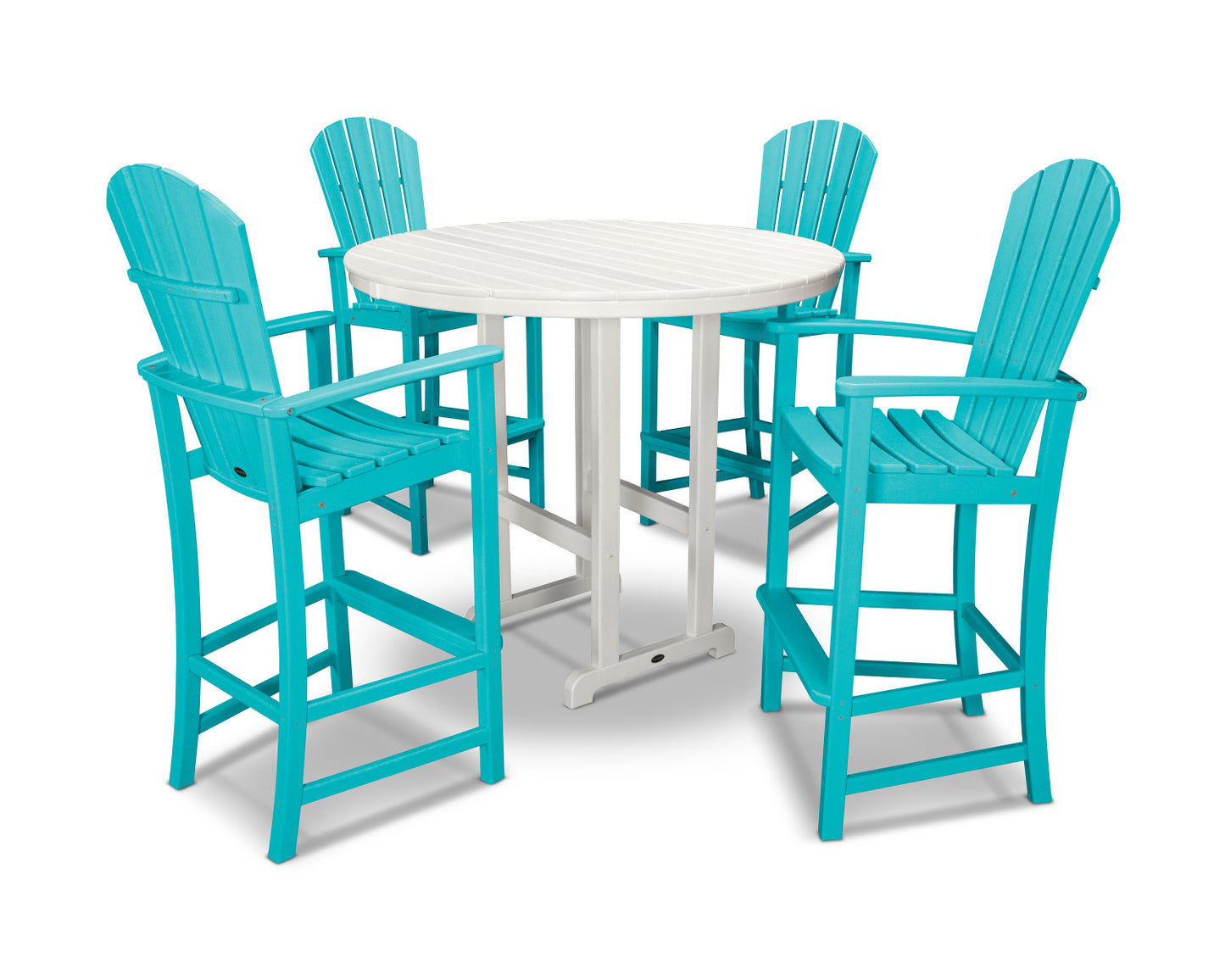 POLYWOOD Palm Coast 5-Piece Bar Set