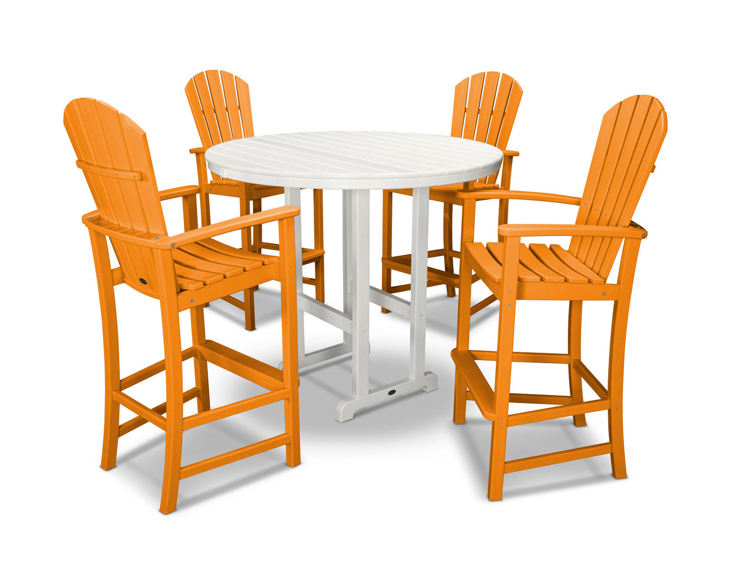 POLYWOOD Palm Coast 5-Piece Bar Set