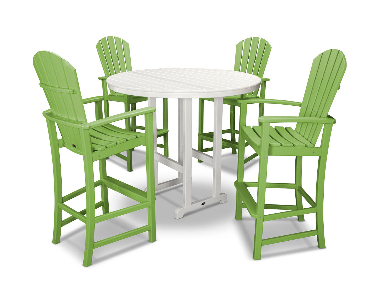 POLYWOOD Palm Coast 5-Piece Bar Set
