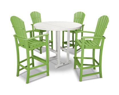 POLYWOOD Palm Coast 5-Piece Bar Set