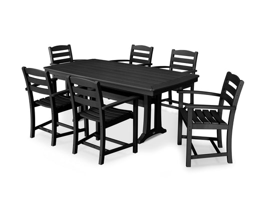 POLYWOOD 7 Piece La Casa Arm Chair Dining Set