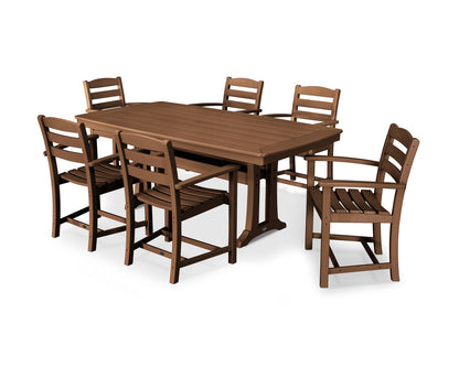 POLYWOOD 7 Piece La Casa Arm Chair Dining Set