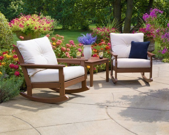 POLYWOOD Vineyard Deep Seating Rocking Chair