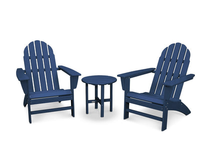 POLYWOOD Vineyard 3-Piece Adirondack Set