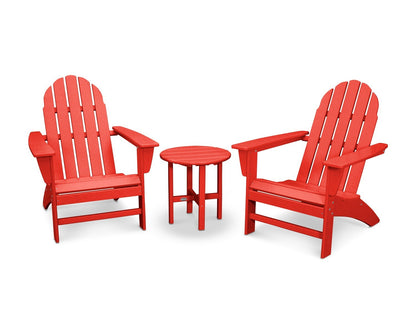 POLYWOOD Vineyard 3-Piece Adirondack Set