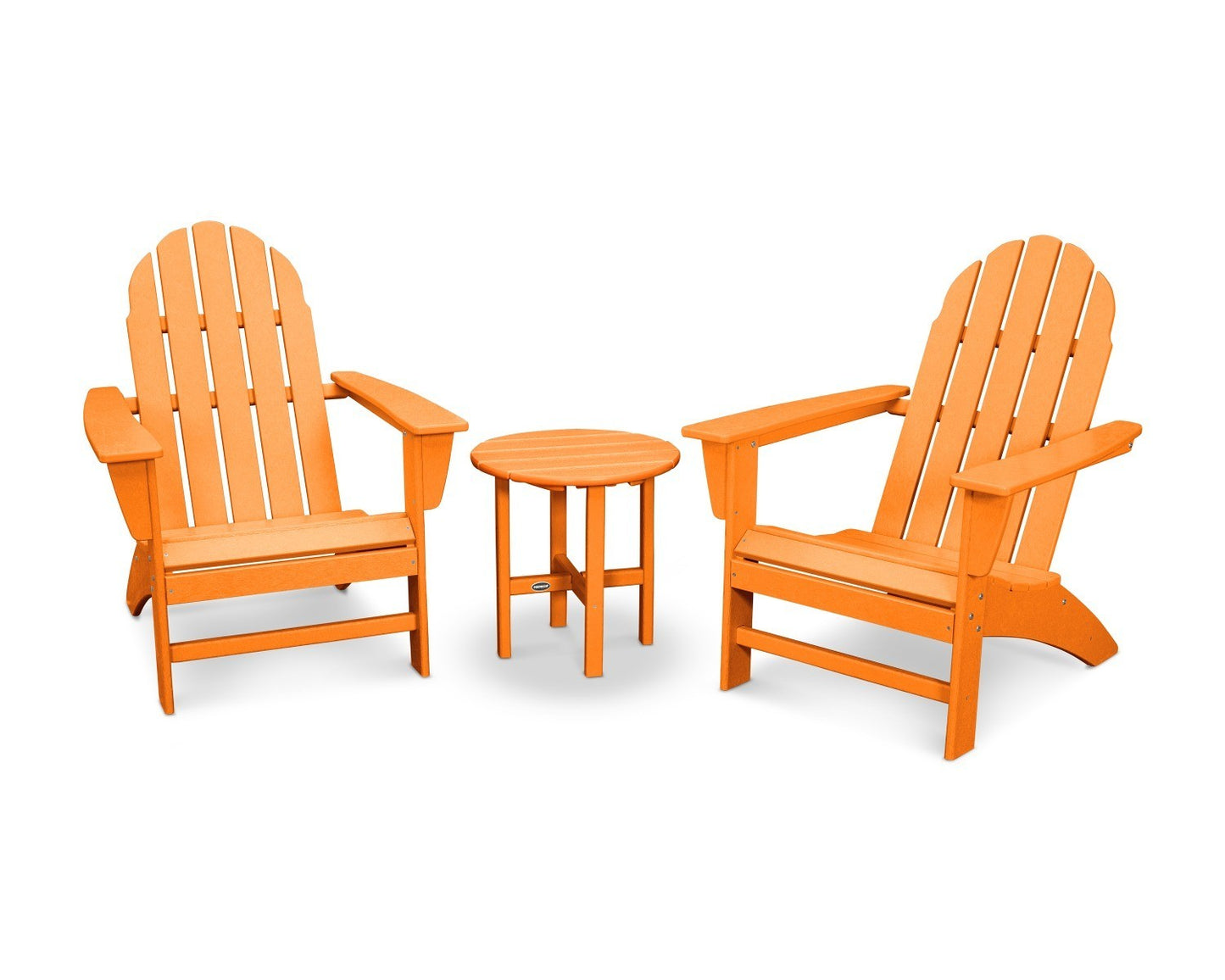 POLYWOOD Vineyard 3-Piece Adirondack Set