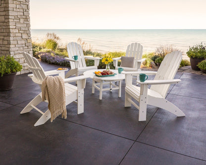 POLYWOOD Vineyard 5-Piece Oversized Adirondack Set