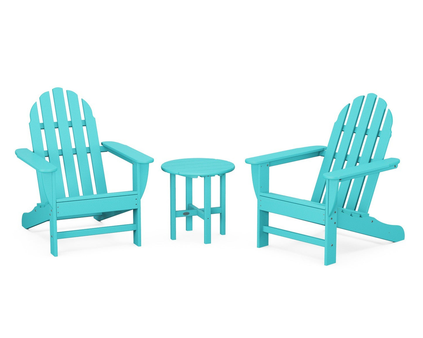 POLYWOOD Classic Adirondack 3-Piece Set