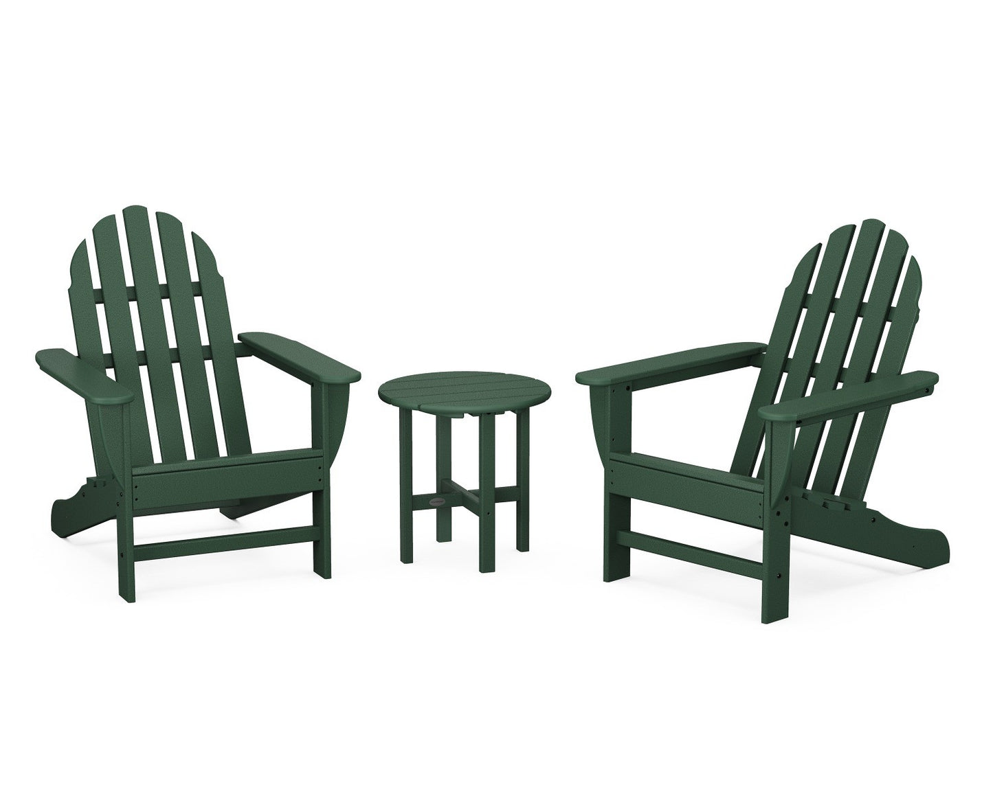 POLYWOOD Classic Adirondack 3-Piece Set