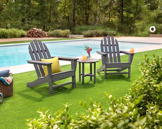 POLYWOOD Classic Adirondack 3-Piece Set