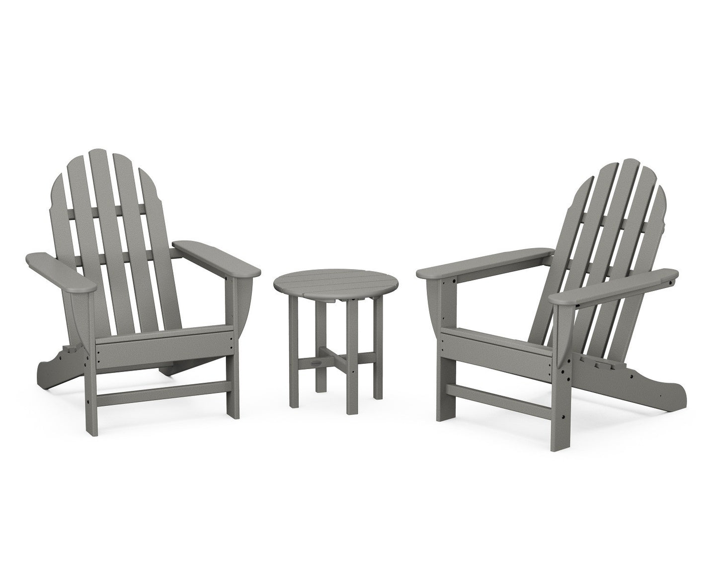 POLYWOOD Classic Adirondack 3-Piece Set