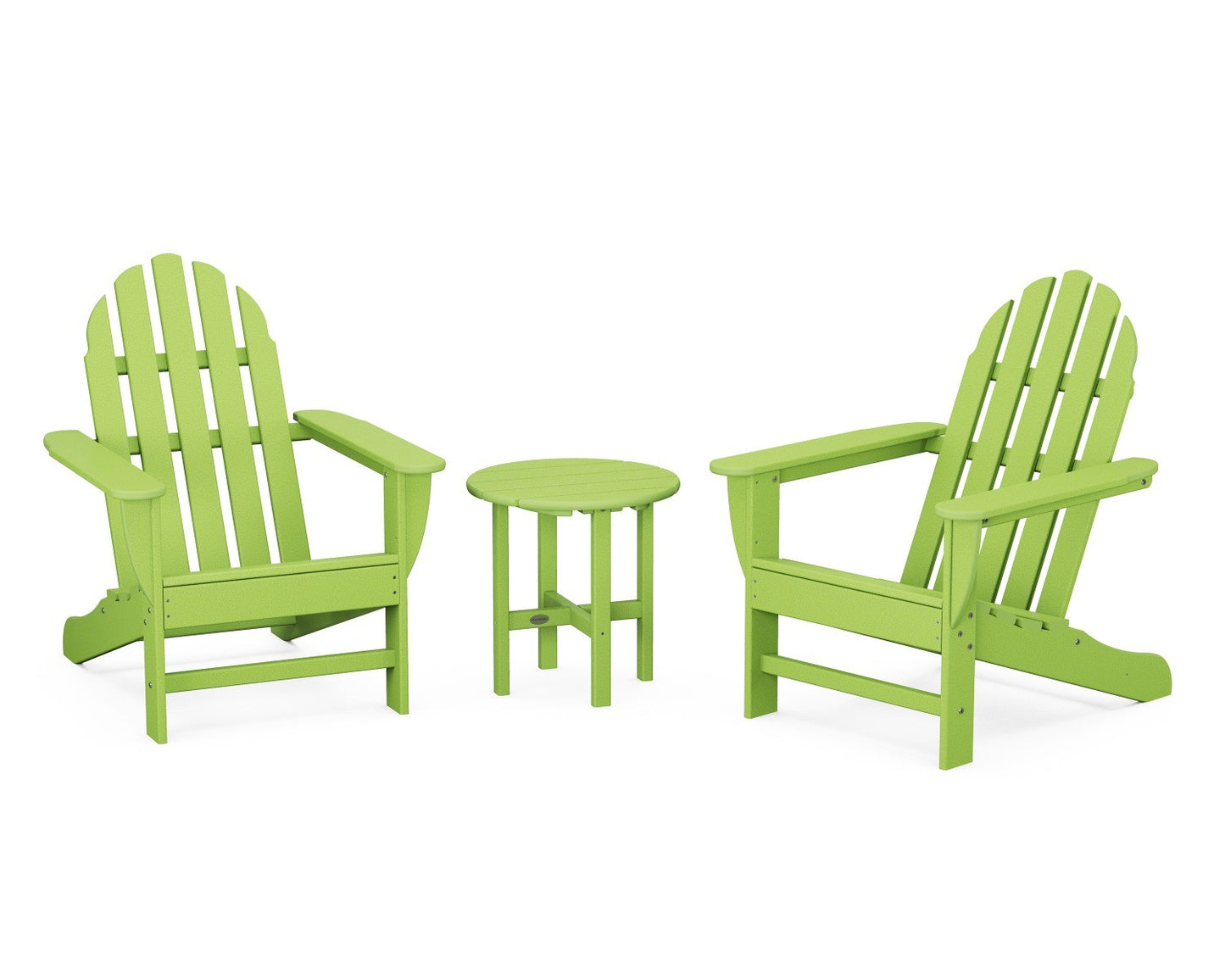 POLYWOOD Classic Adirondack 3-Piece Set