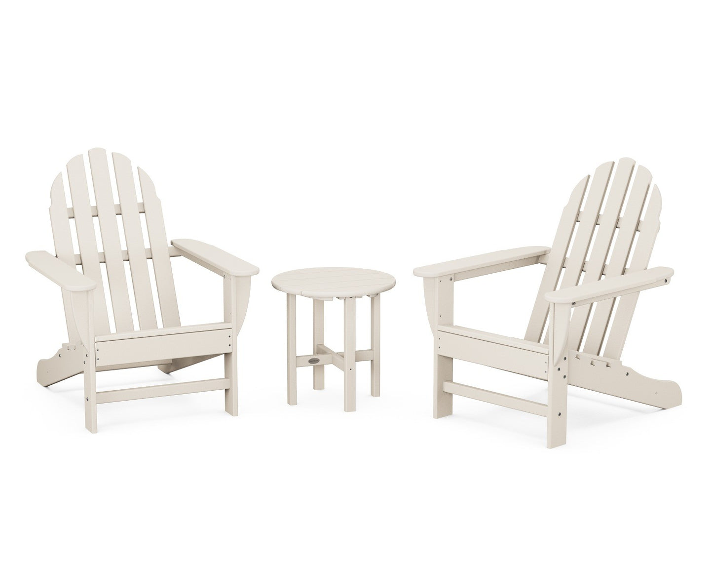 POLYWOOD Classic Adirondack 3-Piece Set